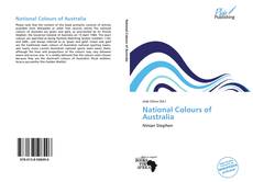 Bookcover of National Colours of Australia