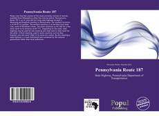 Portada del libro de Pennsylvania Route 187