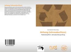 Buchcover von Anhang (Jahresabschluss)