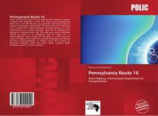 Bookcover of Pennsylvania Route 16