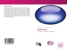 Bookcover of Anika Vavić