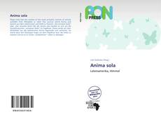 Couverture de Anima sola