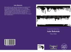 Portada del libro de Ania Bukstein