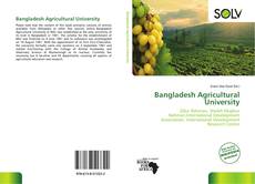 Bookcover of Bangladesh Agricultural University