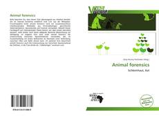 Bookcover of Animal forensics