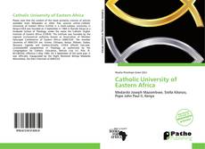 Catholic University of Eastern Africa kitap kapağı