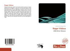 Capa do livro de Roger Vidosa 