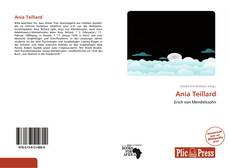 Couverture de Ania Teillard