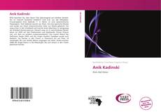 Bookcover of Anik Kadinski