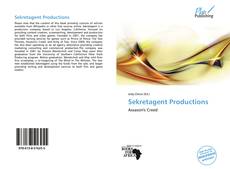 Bookcover of Sekretagent Productions