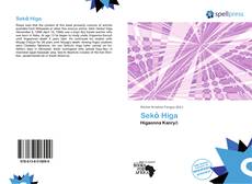 Portada del libro de Sekō Higa