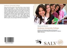 Bookcover of Ambrose University College