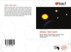 Bookcover of (9926) 1981 EU41