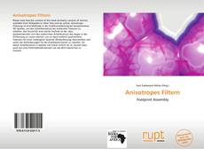 Copertina di Anisotropes Filtern