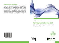 Bookcover of Pennsylvania Route 869