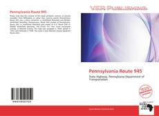 Portada del libro de Pennsylvania Route 945