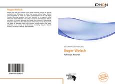 Portada del libro de Roger Welsch