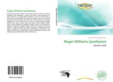 Portada del libro de Roger Williams (professor)