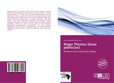 Bookcover of Roger Thomas (Iowa politician)