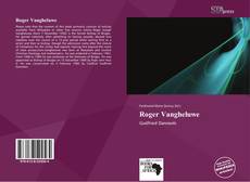 Bookcover of Roger Vangheluwe