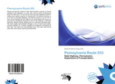 Bookcover of Pennsylvania Route 553