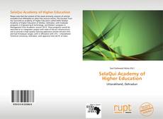 Buchcover von SelaQui Academy of Higher Education