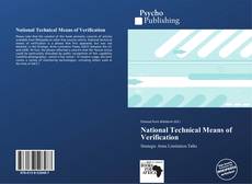 Couverture de National Technical Means of Verification