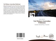 Capa do livro de Ted Malone (Australian Politician) 