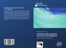 Couverture de National Undergraduate Research Clearinghouse