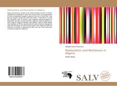 Buchcover von Nationalism and Resistance in Algeria