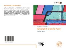 Nationalist Citizens' Party kitap kapağı