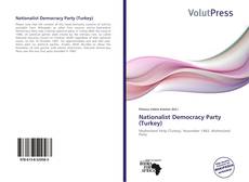 Nationalist Democracy Party (Turkey) kitap kapağı