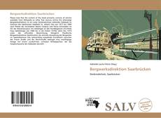 Bergwerksdirektion Saarbrücken的封面