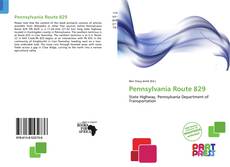 Capa do livro de Pennsylvania Route 829 