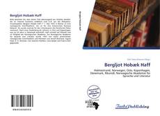 Capa do livro de Bergljot Hobæk Haff 