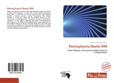 Capa do livro de Pennsylvania Route 999 