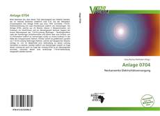 Bookcover of Anlage 0704