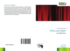 Bookcover of Anke Late Night