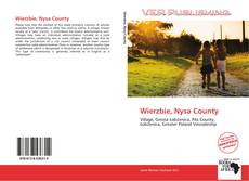 Capa do livro de Wierzbie, Nysa County 