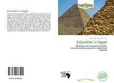 Portada del libro de Education in Egypt