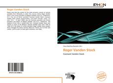 Bookcover of Roger Vanden Stock