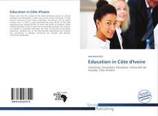 Copertina di Education in Côte d'Ivoire