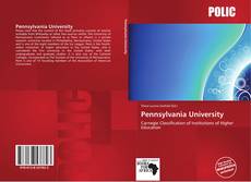 Bookcover of Pennsylvania University