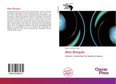 Portada del libro de Ann Druyan