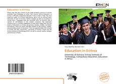 Capa do livro de Education in Eritrea 