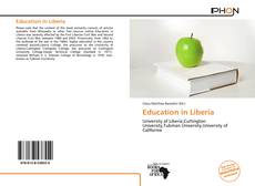 Capa do livro de Education in Liberia 