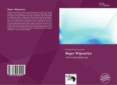 Portada del libro de Roger Wijesuriya