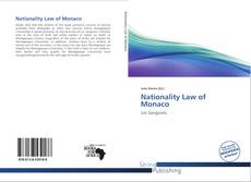 Couverture de Nationality Law of Monaco