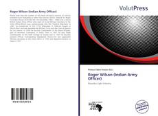 Copertina di Roger Wilson (Indian Army Officer)