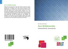 Bookcover of Ann Widdecombe